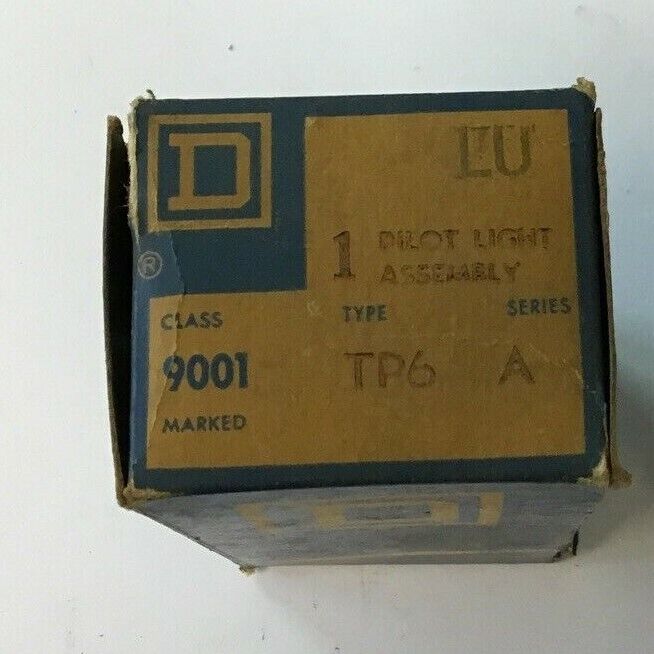 SQUARE D 9001 TP6 PILOT LIGHT SER.A