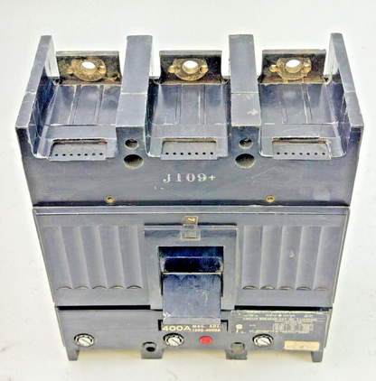 GE - TJJ436400 - CIRCUIT BREAKER W/ 400A TRIP - 3 POLE/600VAC/400A