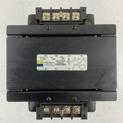 EGS HEVI-DUTY E1000 1.000KVA CLASS 105 INDUSTRIAL CONTROL TRANSFORMER