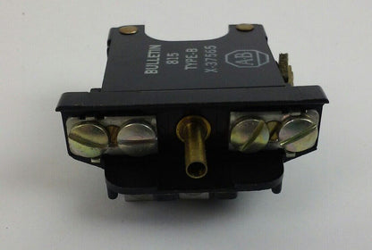 ALLEN BRADLEY BULLETIN 815 TYPE-B X-37565 (X37565)