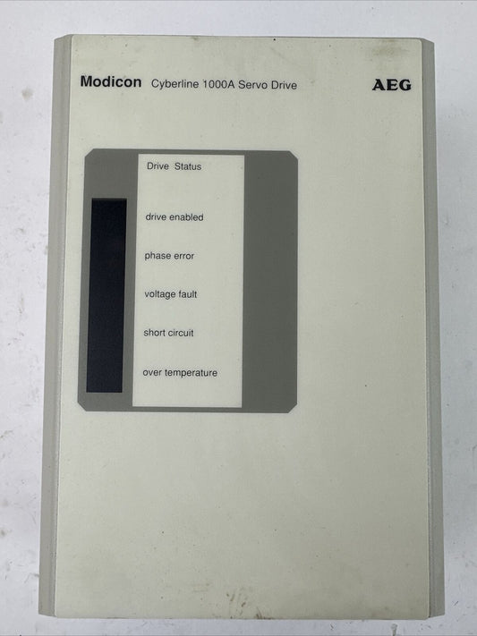 MODICON DR-1010-000 DR1010 SERVO DRIVE 10A CYBERLINE 1000A SERVO DRIVE
