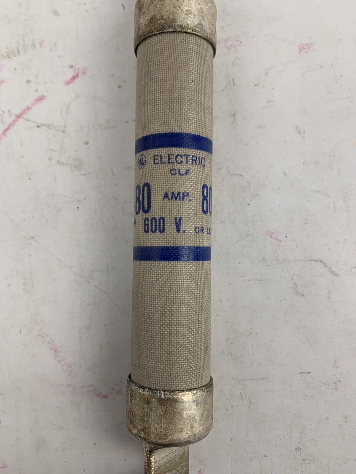 General Electric GF6B80 80A 600V Fuse "Lot of 3"