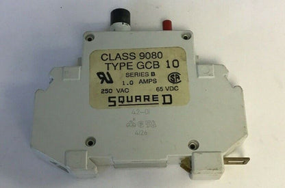 Square D Class 9080 Type GCB-10 Series B Circuit Breaker 250VAC/65VDC(LOTOF3)