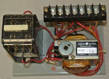GENERAL ELECTRIC CR120F120B TRANSISTORIZED SENSITIVE RELAY 0-75 OHM NEW SURPLUS