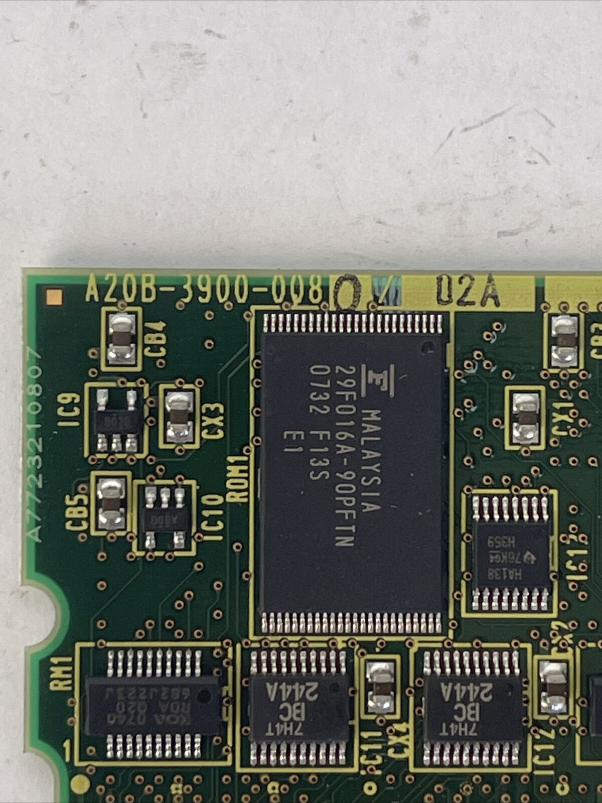 FANUC A20B-3900-0080/02A MEMORY CIRCUIT BOARD