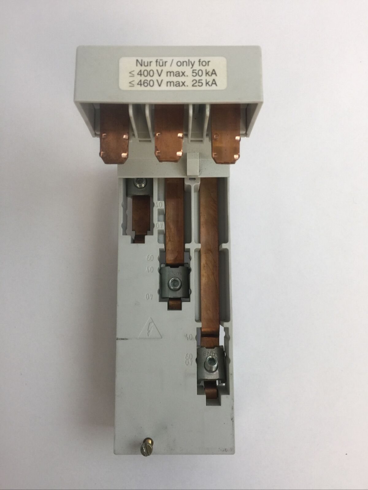 SIEMENS 8US1 111-4SM00 BUSBAR ADAPTOR 460V