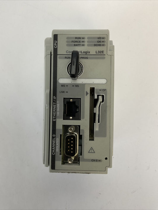 ALLEN BRADLEY 1769-L32E SER B FW 1.17 COMPACT LOGIX PROCESSOR 750KB