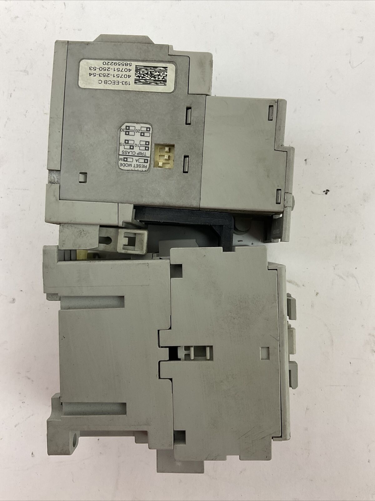 ALLEN BRADLEY STARTER (100-C12E*10 COIL 24VDC + 193-EECB 1.0-5.0A)