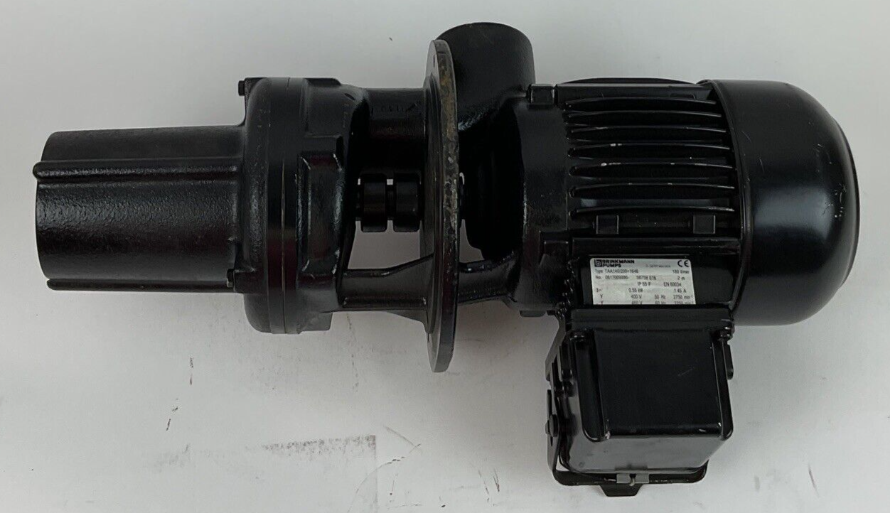 BRINKMANN PUMPS TAA140/200+1646 IMMERSION PUMPS 400-460V 50/60HZ 0.55KW 180I/MIN