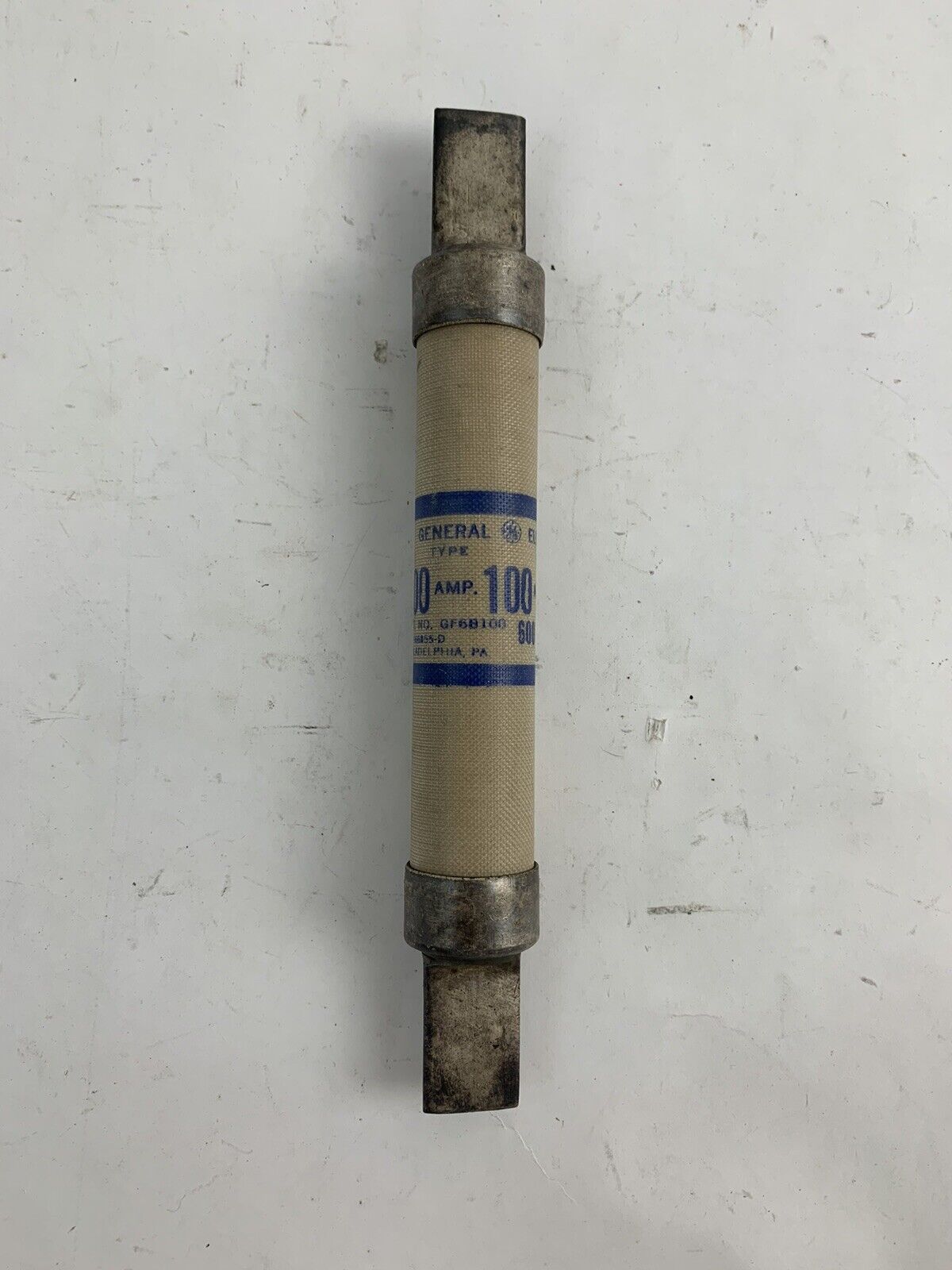 General Electric GF6B100 100A 600V Fuse "Lot of 3"