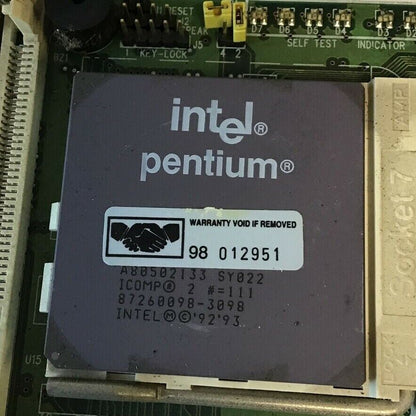 ADVANTECH PCA-6157 PENTIUM P54 CPU CARD REV.A2