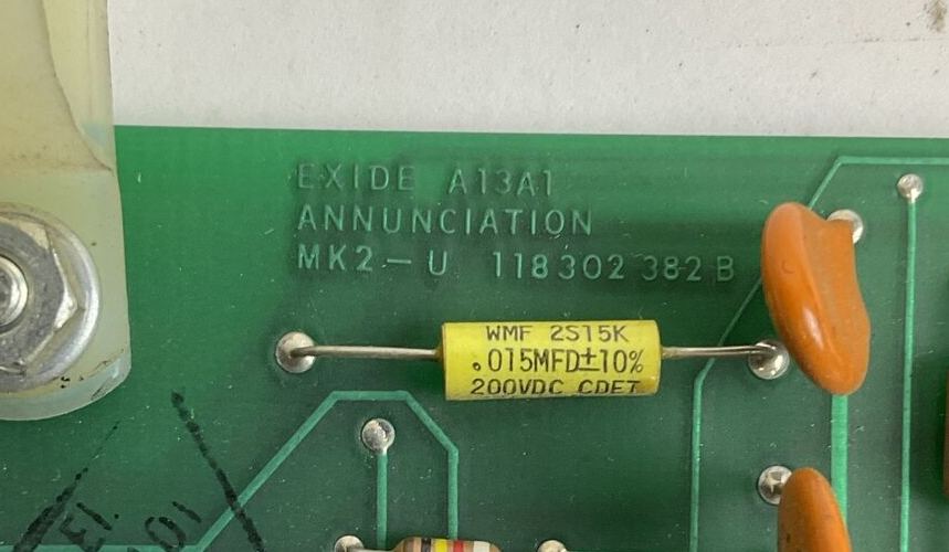 EXIDE A13A1 ANNUNVIATION MK2-U 118302 382 B CIRCUIT BOARD