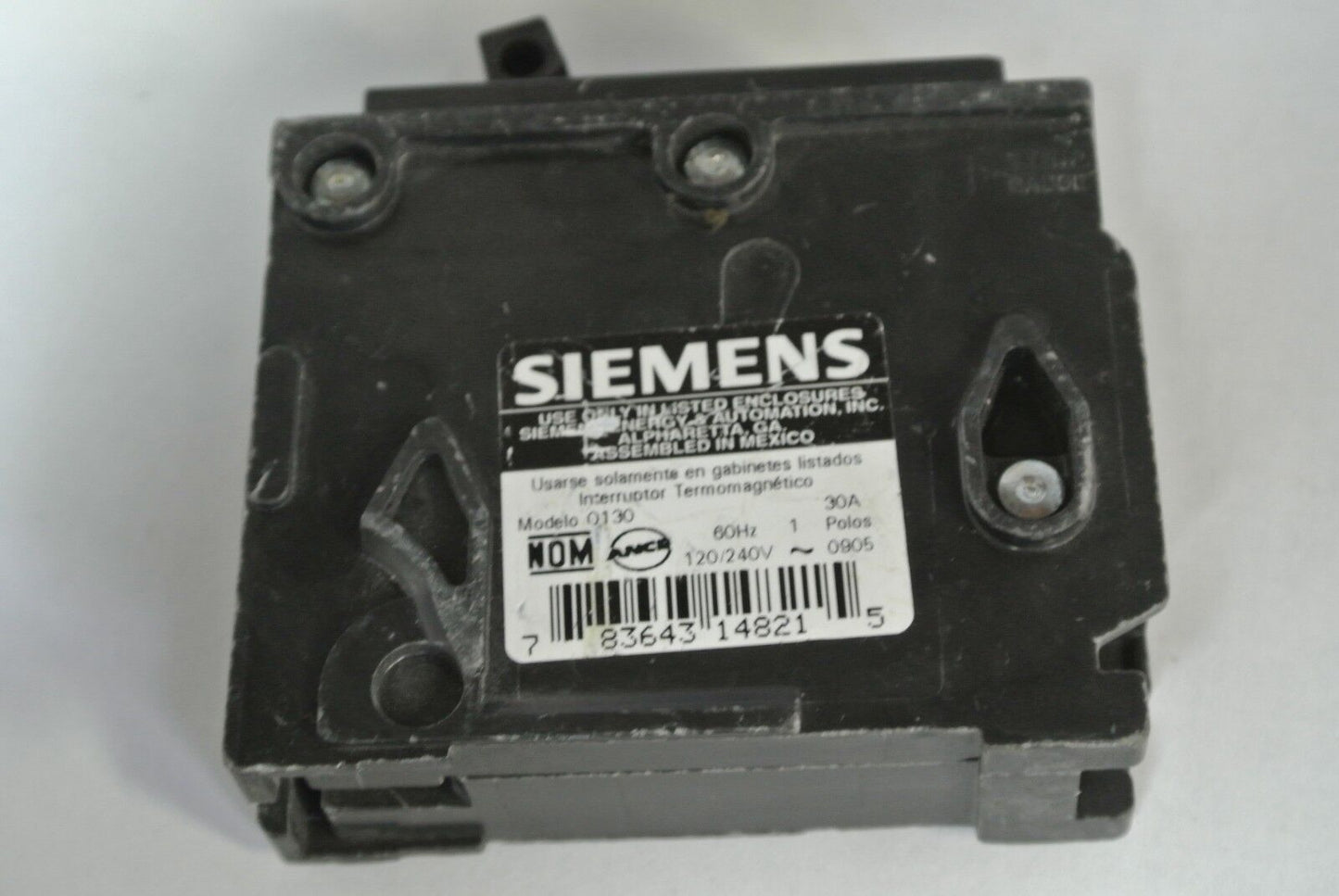 SIEMENS Q130 CIRCUIT BREAKER 30A 1POLE 120/240VAC TYPE QP ****LOT of 10****