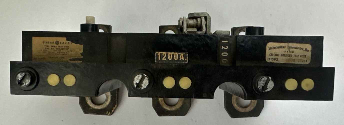 GE TKMA3T1200 TRIP UNIT 1200A 3POLE
