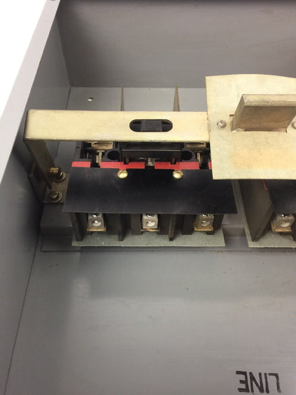 WESTINGHOUSE SDS-6030 30 MAX AMP MAX VOLT 600 AC 250 DC DISCONNECT SWITCH 6 POLE