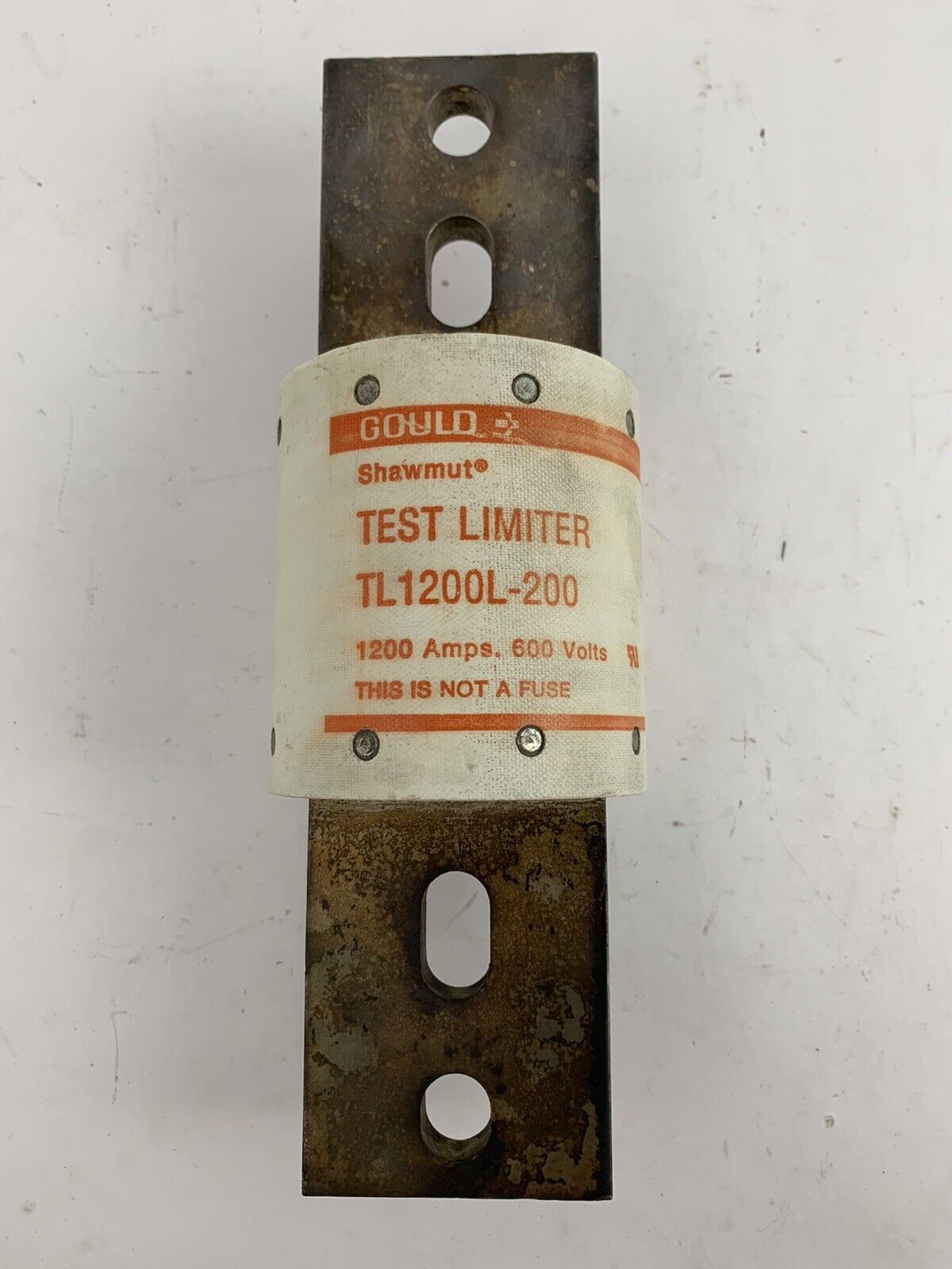 Gould Shawmut TL1200L-200 1200A 600V Test Limiter (NOT A FUSE)