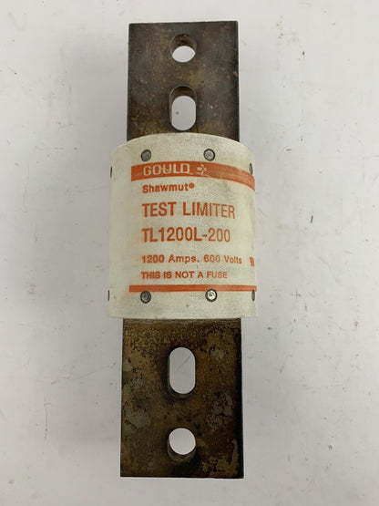 Gould Shawmut TL1200L-200 1200A 600V Test Limiter (NOT A FUSE)