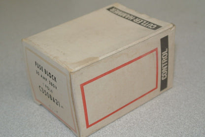 CUTLER-HAMMER C350BA21 FUSE BLOCK / 30A, 250V / 1 POLE / NEW SURPLUS