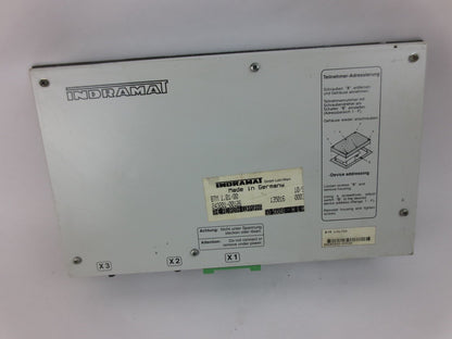 INDRAMAT / REXROTH BTM1.01/00 CONTROL PANEL / OPERATOR INTERFACE w/ E-STOP