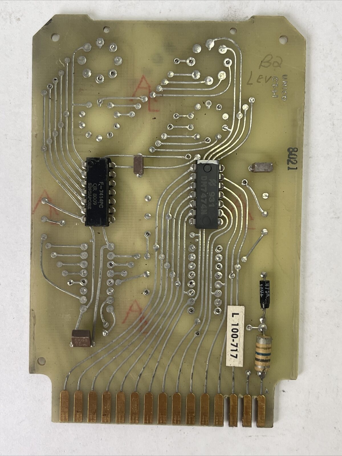 UNICO L 100-717 CONTROL CIRCUIT BOARD