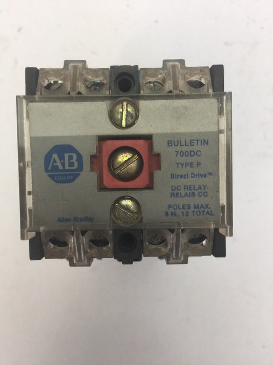 ALLEN BRADLEY 700DC-P400DZ24 DC RELAY 600V PD714 COIL 24VDC