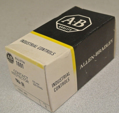 ALLEN-BRADLEY 1691-N2 CONTACT PROTECTOR / SURGE SUPPRESSOR / 0.5 mfd / 220 OHMS