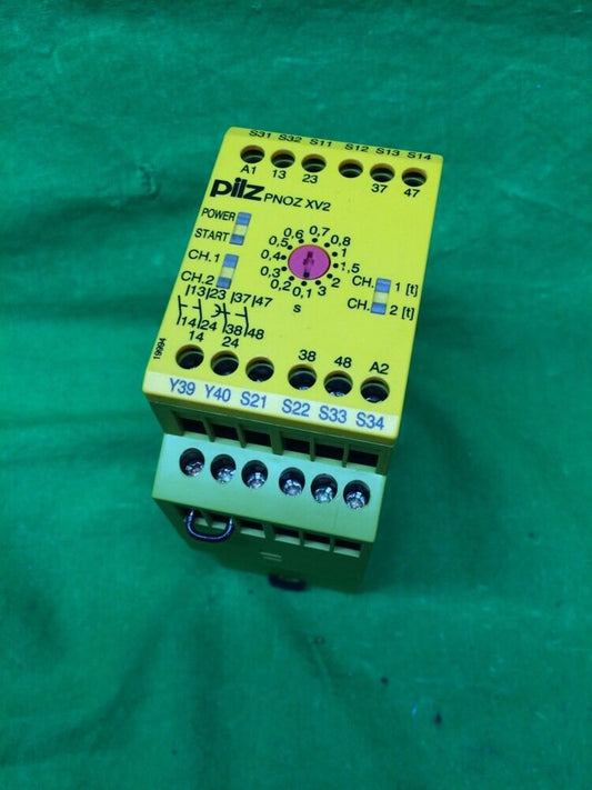 PILZ SAFETY RELAY PNOZXV2 24VDC