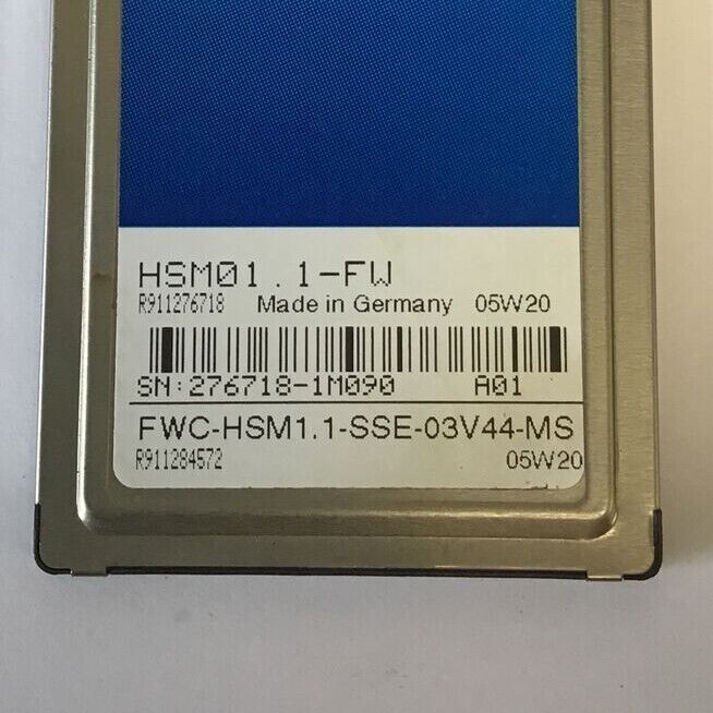 INDRAMAT FWC-HSM1.1-SSE-03V44-MS MEMORY CARD