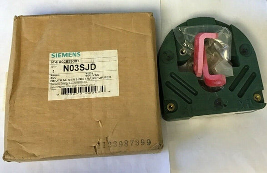 SIEMENS N03SJD NEUTRAL SENSING TRANSFORMER 600VAC 300AMPS