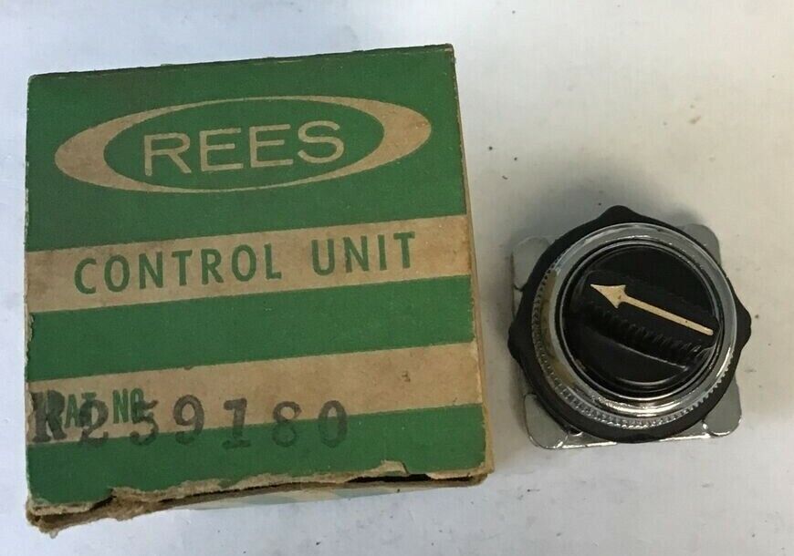 REES R259 180 SELECTOR SWITCH CONTROL UNIT BLACK