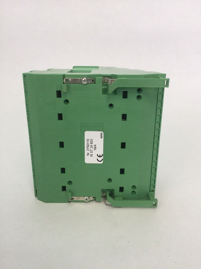PHOENIX CONTACT IB ST24 BDI INTERBUS 16 DIGITAL INPUT 24VDC IB STME 24 BDI 16/4