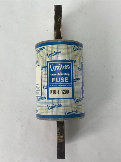 BUSS KTU-F 1200 LIMITRON CURRENT-LIMITING FUSE 1200AMP 600VAC