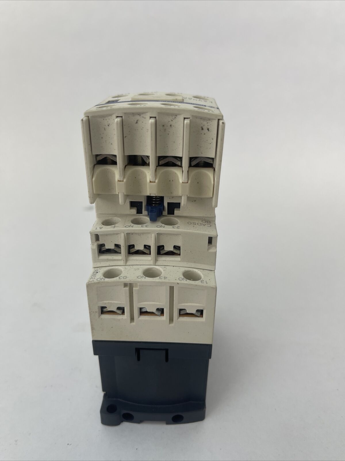 TELEMECANIQUE CAD50BD CONTACTOR 10A 600VAC COIL 24VDC LAD4TBDL 5-24V LADN22 LA1
