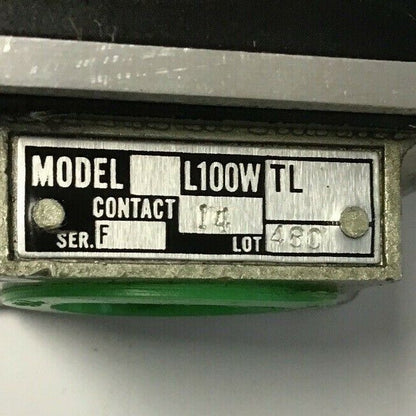 GOULD R.B.DENISON LIMIT SWITCH L100WTL-2M CONTACT 14