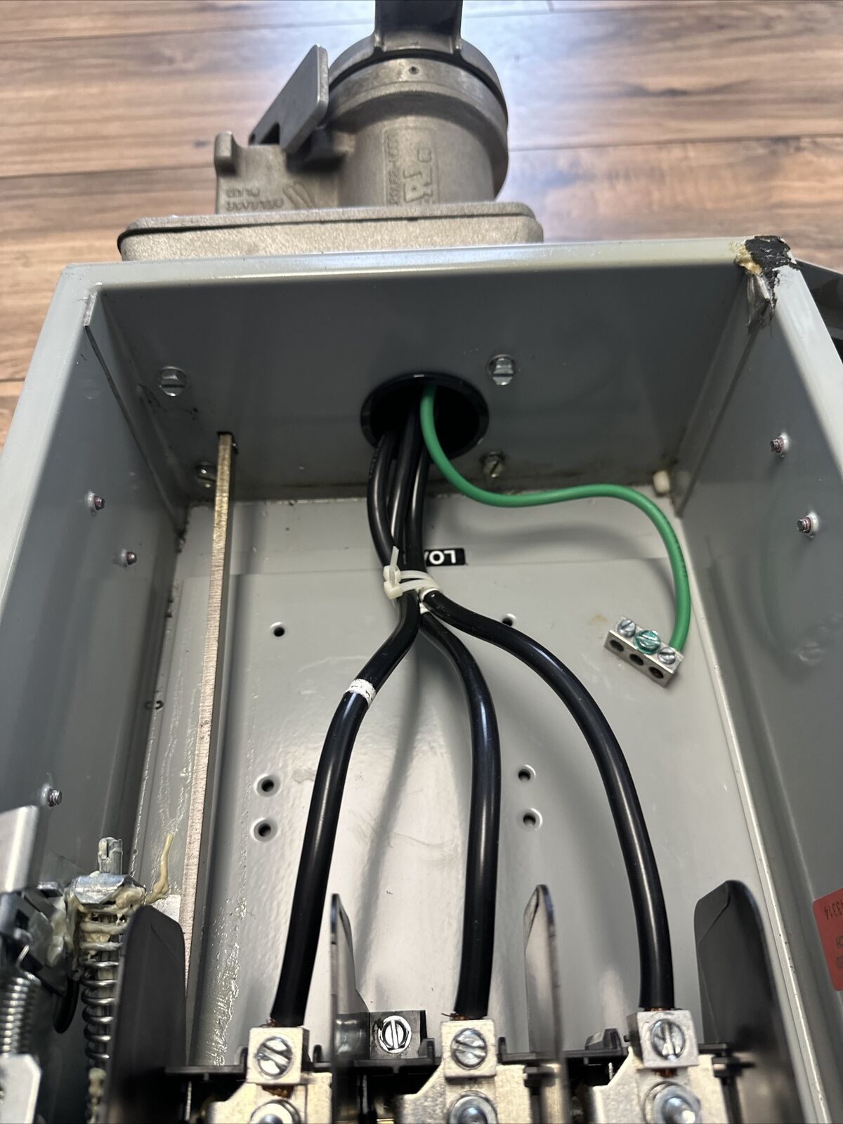 SIEMENS HNF362JCH NON-FUSIBLE HD SAFETY SWITCH TYPE 60A 600VAC 250VDC