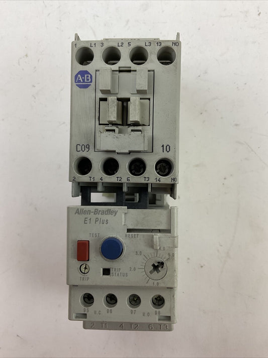 ALLEN BRADLEY STARTER (100-C09E*10 COIL 24VDC + 193-EECB 1.0-5.0A)