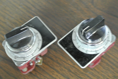 REES PUSHBUTTONS & SELECTOR SWITCHES - LOT of 4