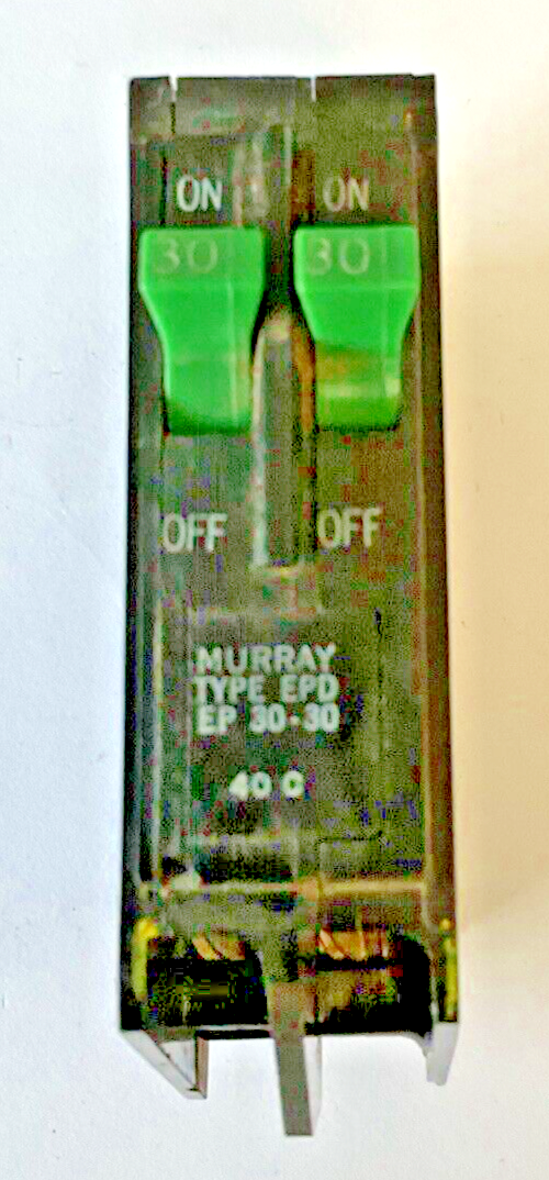 MURRAY EP 30-30 CIRCUIT BREAKER TYPE EPD 2POLE 30A