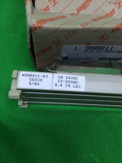 WEIDMULLER SP-S7 321-1BH50-0AA0 DIGITAL INPUT ADAPTER 998811