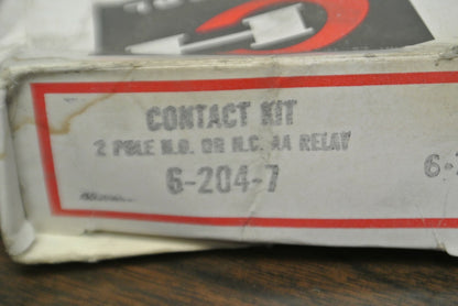 CUTLER-HAMMER 6-204-7 CONTACT KIT / 2 POLE / N.O. or N.C. AA RELAY / NEW SURPLUS