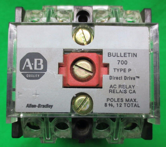 ALLEN-BRADLEY 700-P200A1 Ser. D RELAY TYPE P DIRECT DRIVE