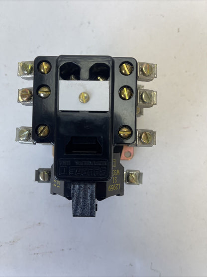 Square D 8501 DO-42 New A.C. Magnetic Relay Open Type Series B
