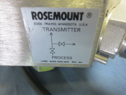 ROSEMOUNT 3051CG4A02A1AE5M5S5 SMART FAMILY TRANSMITTER HART w/ C305111124-0000