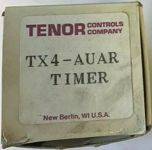 TENOR TX4-AUAR TIMER 250VAC 50/60HZ 2A