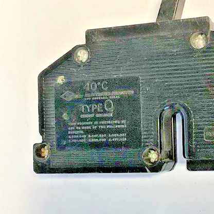 ZINSCO TYPE Q 15A CIRCUIT BREAKER ***LOTOF3***