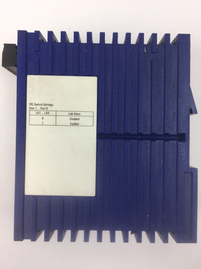 HIRSCHMANN RS2-TX RAIL SWITCH ETHERNET 24VDC 8 PORT