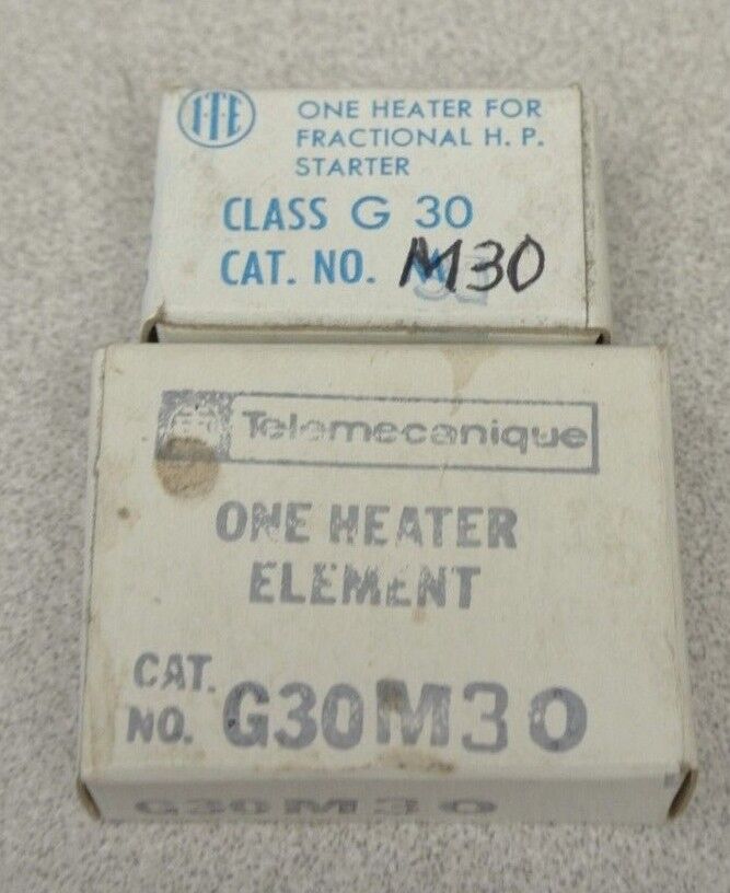 I-T-E / TELEMECANIQUE / GOULD G30M30 OVERLOAD HEATER ELEMENT**LOTOF2***