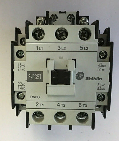 SHIHKIN S-P35T CONTACTOR 600VAC 50A SIZE 2