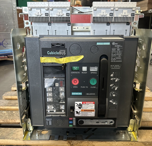 SIEMENS L2A316TGCXXXXXN 1600A 635VAC INTEGRATED CUBICLE BUS