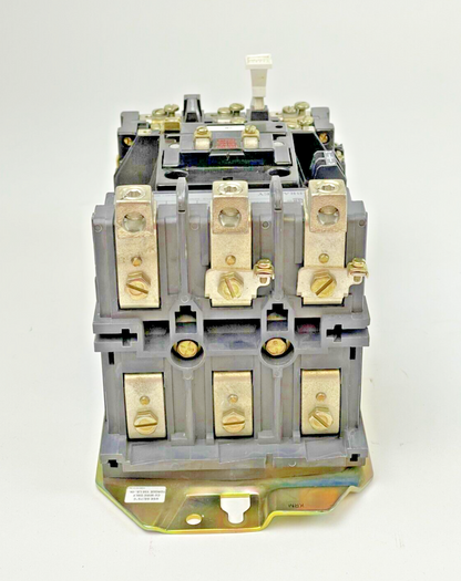 ALLEN BRADLEY -509-DOD SER. A- MOTOR STARTER - 90 AMP, 3-5 POLE, NEMA SIZE 3